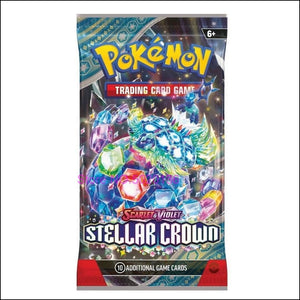 Pokemon Stellar Crown Booster Box Brand New Factory Sealed Cards