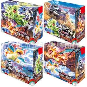 324/360 Pcs/Set Pokemon Card Stellar Crown SCARLET&VIOLE 151 Obsidian Flames Ultra Prism English Booster Battle Transaction Card