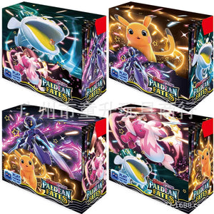 324/360 Pcs/Set Pokemon Card Stellar Crown SCARLET&VIOLE 151 Obsidian Flames Ultra Prism English Booster Battle Transaction Card