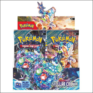 Pokemon Stellar Crown Booster Box Brand New Factory Sealed Cards